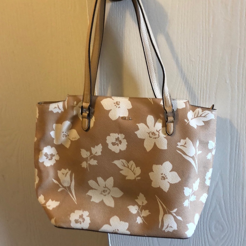 Fun multifunctional Ralph Lauren tote!